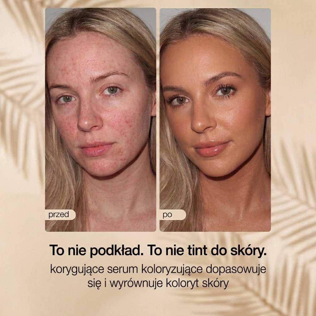 Korygujące serum z pigmentem